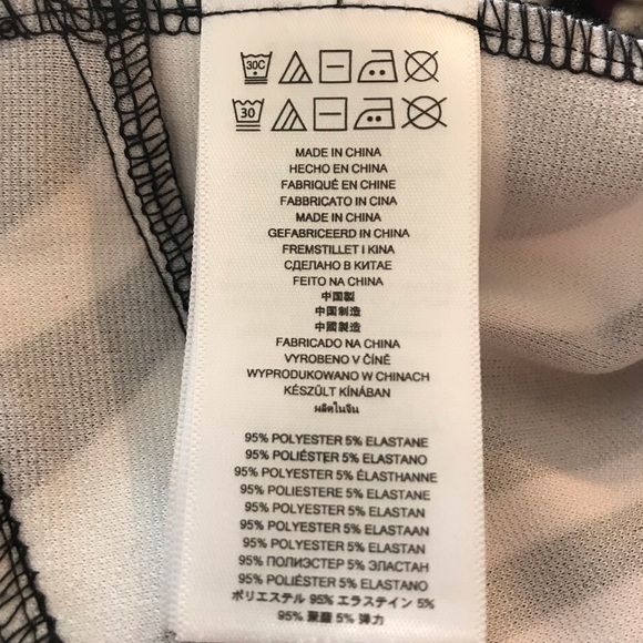 EUC Michael Kors skirt. Black and white/ form-fitting. Never worn. Size 12P. - Picture 6 of 13